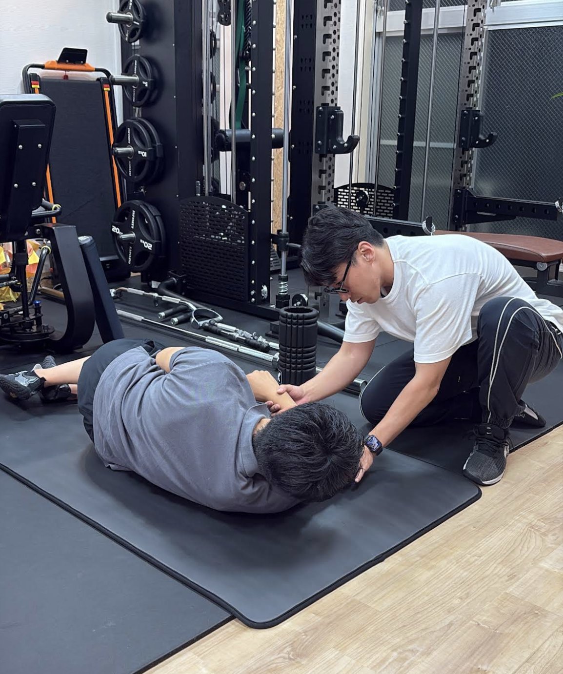 トレーニング後の一枚